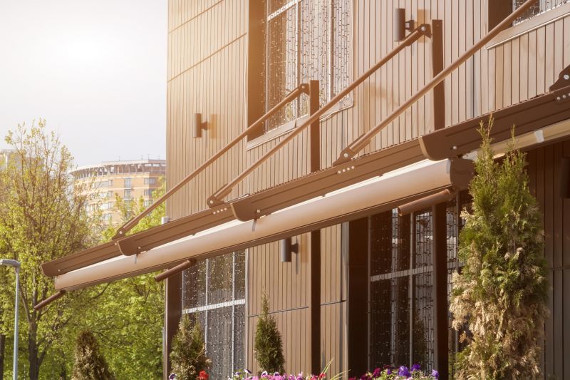 Metal Awning Installation detail