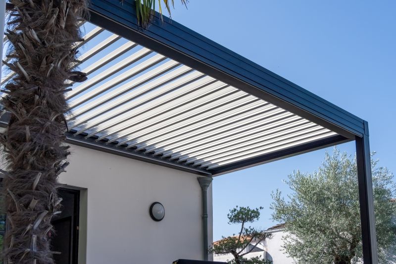 Metal Awning Installation detail